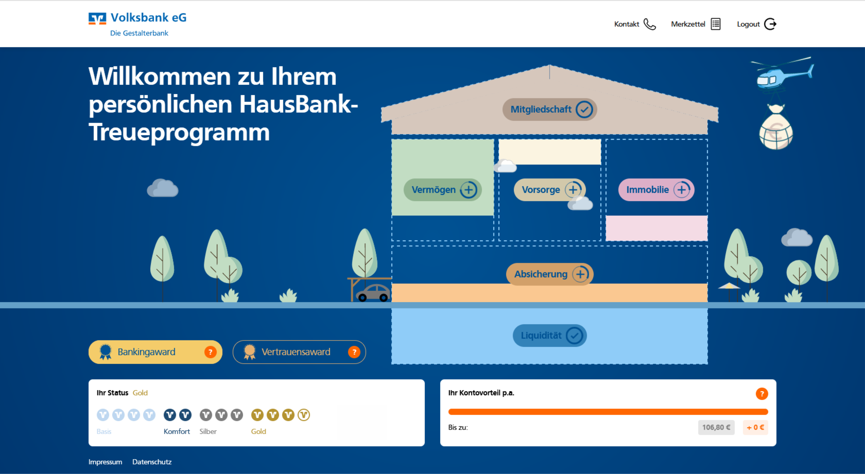 HausBank Treueprogramm Volksbank eG Die Gestalterbank